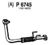 FENNO P6745 Exhaust Pipe